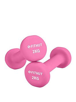 Fithut Dumbell Twin Pack - 2Kg - Pink