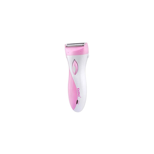 (Pink) Women Electric Shaver Hair Groomer Rechargeable Clipper Razor Bikini Shaving Set