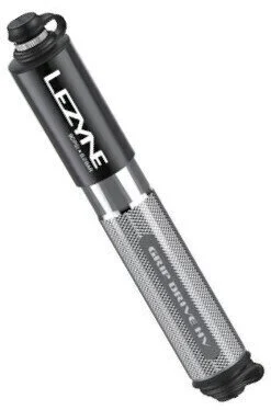Lezyne Mini bicycle pump Grip Drive HV Silver