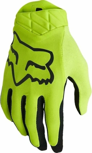 FOX Airline Gloves Fluo Yellow 2XL Motorcycle Gloves