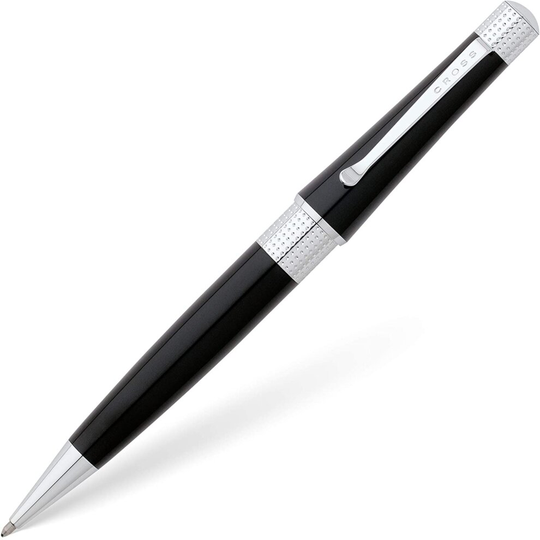 CROSS Beverly Black Lacquer - Ballpoint Pen incl. Premium Gift Box - Refillable Medium Ballpen