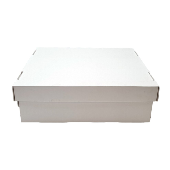(White, 10) Wreath Storage Packaging Box Large With Lid