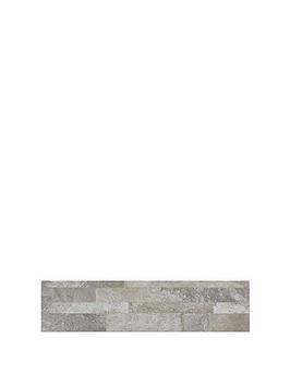 Topps Tiles Staunton 3D Putty 61Cm X 15Cm (Box Of 11 Tiles)