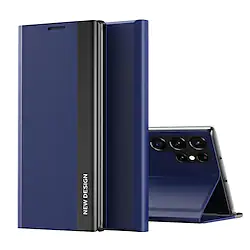 Phone Case For Samsung Galaxy S22 S21 S20 Ultra Plus A72 A52 A32 Full Body Case Shockproof Dustproof Flip WIth Stand Solid Colored PU Leather PC Lightinthebox