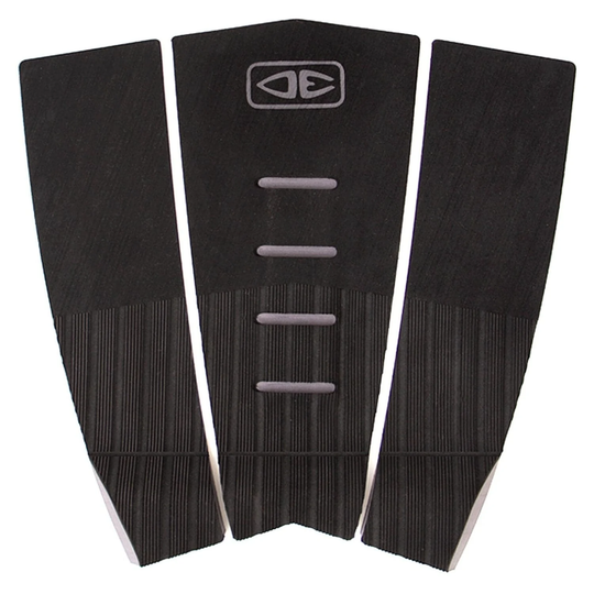 Ocean And Earth Fish 3 Piece Hybrid Surfboard Tail Pad - Black