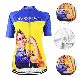 21Grams Women's Cycling Jersey Short Sleeve Plus Size Bike Jersey Top with 3 Rear Pockets Mountain Bike MTB Road Bike Cycling Breathable Quick Dry Back Pocket Sweat wicking Violet Green Rosy Pink Lightinthebox