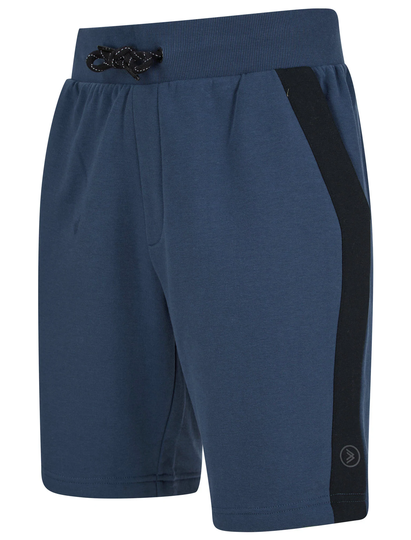 Jogger Shorts Pitfield Cotton Blend Brushback Fleece Jogger Shorts In Sargasso Blue- Dissident / L - Tokyo Laundry