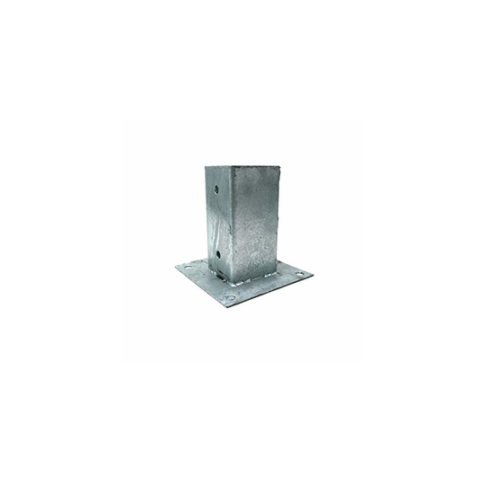 Galvanised Bolt Down Fence Anchor - 91mm | Bolt Down Fence Grip