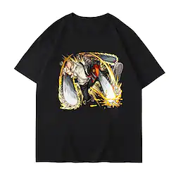 Inspired by Chainsaw Man Denji T-shirt Anime Cartoon Anime Classic Street Style T-shirt For Men's Women's Unisex Adults' Hot Stamping 100% Polyester Lightinthebox