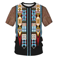 Inspired by American Indian Native American T-shirt Cartoon Manga Anime Harajuku Graphic Kawaii T-shirt For Men's Women's Unisex Adults' 3D Print Polyster Lightinthebox