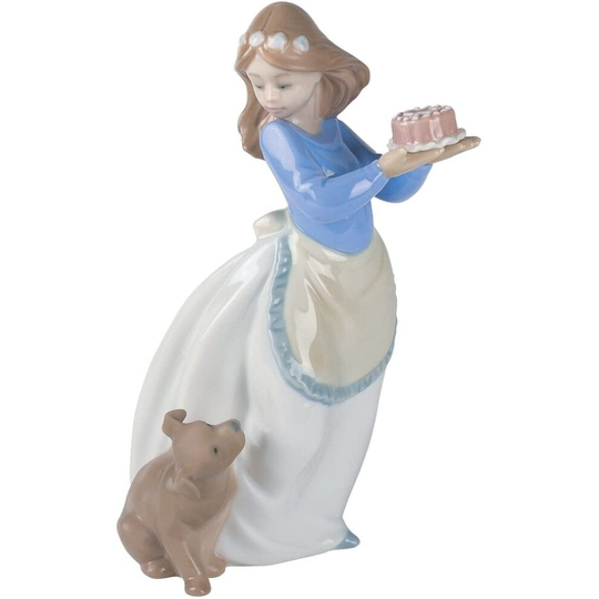 NAO Puppy'S Birthday. Porcelain Puppy Figure - Brand New in Box
