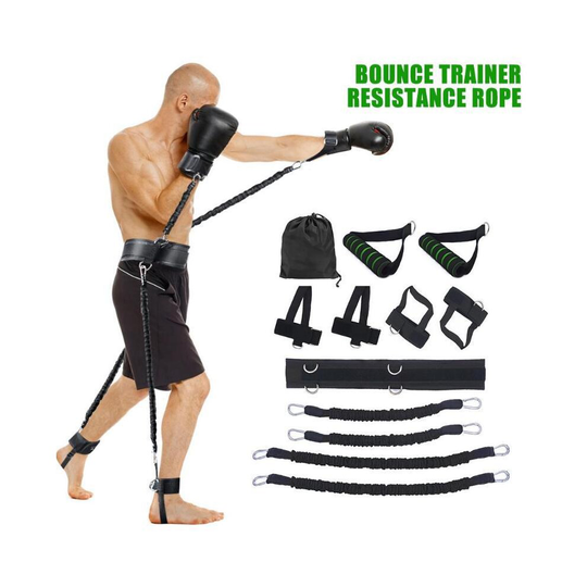 140lbs Resistance Band Boxing Endurance Agility Pull Rope