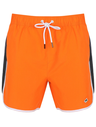 Swim Shorts Stanford Runner Swim Shorts In Mandarin Orange - Le Shark / S - Tokyo Laundry