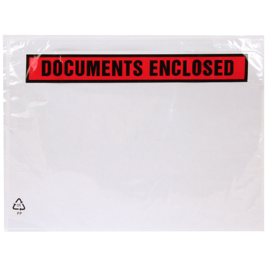 Purely Packaging A4 328x245mm Printed Document Enclosed Wallet (Box of 500)