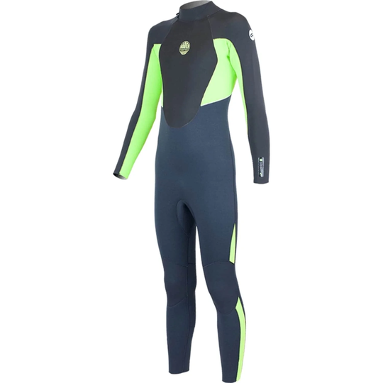 Alder 5/4/3mm Stealth Junior Youth Kids Wetsuit - Graphite