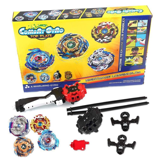 4x Boxed bayblade Beyblade Burst Set With Launcher Arena Metal Fight