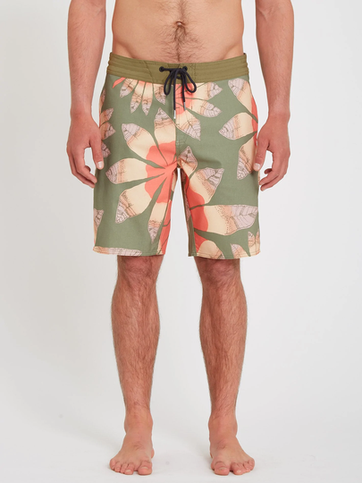Men's Volcom Sunder Stoney 19" Boardshort - MARTINI OLIVE