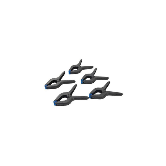 Silverline Spring Clamps 5pk 210mm Jaw - spring clamps silverline 210mm 5pk jaw 250157