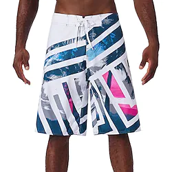 Men's Swim Trunks Swim Shorts Quick Dry Board Shorts Bathing Suit with Pockets Drawstring Swimming Surfing Beach Water Sports Floral Summer Lightinthebox