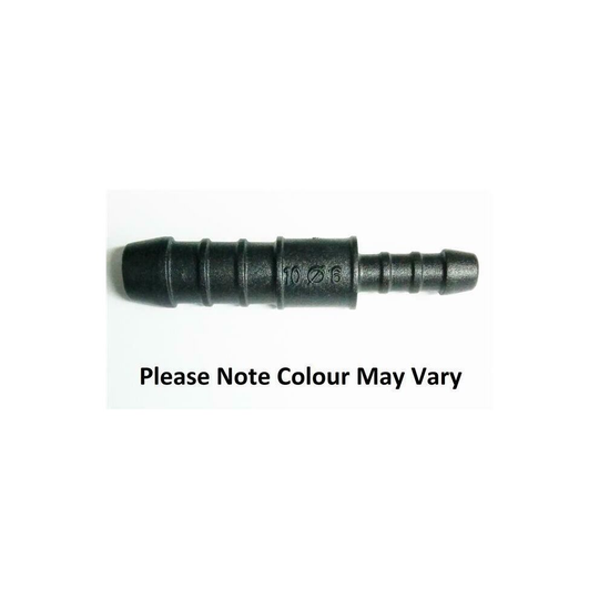 10mm-6mm PLASTIC BARBED REDUCER ADAPTER HOSE CONNECTOR FUEL PIPE JOINER REPAIR