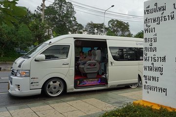 Private airport transfer to Phuket area by VAN