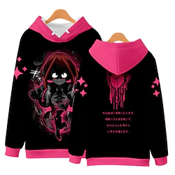 Inspired by My Hero Academia Ochaco Uraraka Hoodie Cartoon Manga Anime Graphic Hoodie For Men's Women's Unisex Adults' 3D Print 100% Polyester Lightinthebox