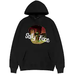 Inspired by Sally Face Sal Fisher Hoodie Cartoon Manga Anime Front Pocket Graphic Hoodie For Men's Women's Unisex Adults' Hot Stamping 100% Polyester Lightinthebox