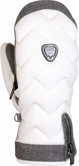 Snowlife Lady Super Soft Heated Mitten White L