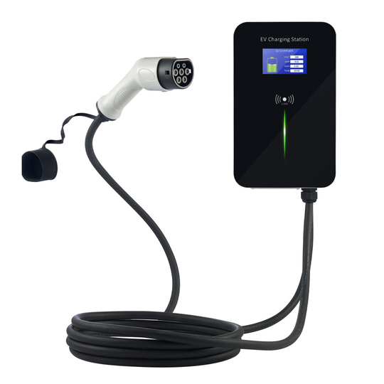 Type 2 EV Charger Electric Car Charger 32A 22kW EV Charging Station