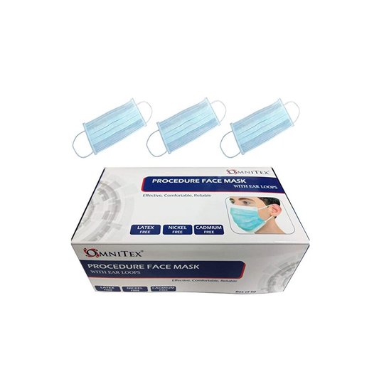 Omnitex 3ply Disposable Face Mask Type II (Box of 50)