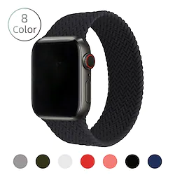 1 pcs Smart Watch Band for Apple iWatch Series 8 7 6 5 4 3 2 1 SE Apple Watch Series7/6/5/4/3/2/1 / SE 38/40/41mm Apple Watch Series7/6/5/4/3/2/1 / SE 42/44/45mm Silicone Smartwatch Strap Soft Lightinthebox