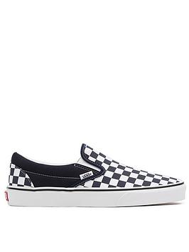 Vans Ua Classic Slip-On - Navy/Check
