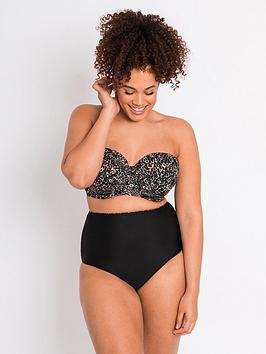 Curvy Kate Eclipso Reversible Bikini Bottom - Multi