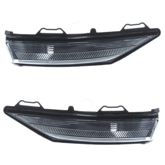 Ford Fiesta Mk8 B479 Hatchback & Van 2017-2021 Clear Non-LED Wing Door Mirror Indicators Light Drivers & Passenger Side
