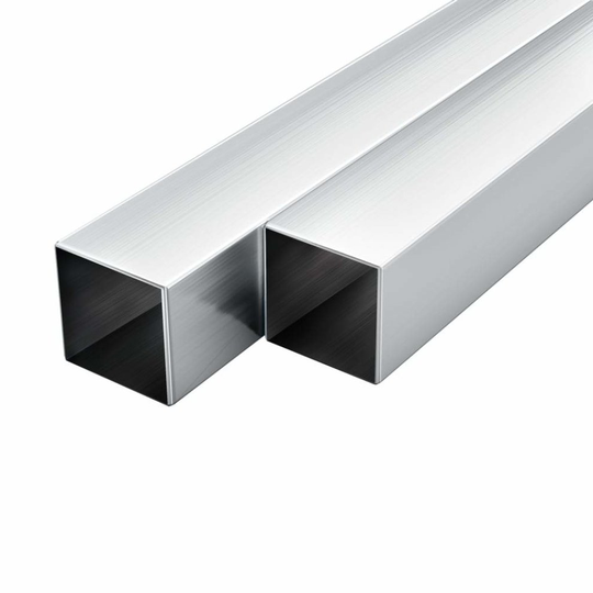 6 pcs Aluminium Tubes Square Box Section 2m 30x30x2mm