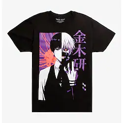 Inspired by Tokyo Ghoul Kaneki Ken T-shirt Cartoon Manga Anime Harajuku Graphic Street Style T-shirt For Men's Women's Unisex Adults' Hot Stamping 100% Polyester Casual Daily Lightinthebox