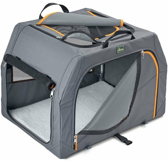 Hunter Dog box Grey Portable Kennel for Dogs