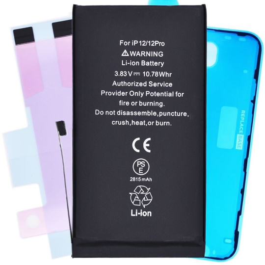 Battery For Apple iPhone 12 Replacement 2815mAh Internal Zero Cycle CE Repair UK