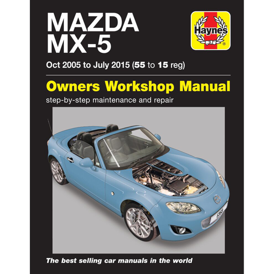 Mazda MX-5 (Oct 05 - July 15) 55 to 15 Haynes Repair Manual (Paperback) ~