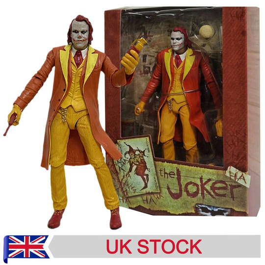 NECA DC Comics Orange Joker Dark Knight PVC Action Figure New In Box 7" Toy