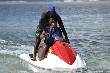 River Bamboo Rafting with Limestone Massage, Jet Ski and Parasailing combo tour