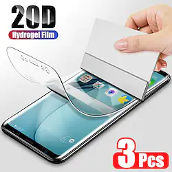 3PCS Hydrogel Film For Samsung Galaxy Galaxy S22 Ultra S21 Plus S20 FE A72 A52 A42 Screen Protector For Samsung Galaxy S10 S9 S10 lite S7 Edge Film Not Glass Lightinthebox