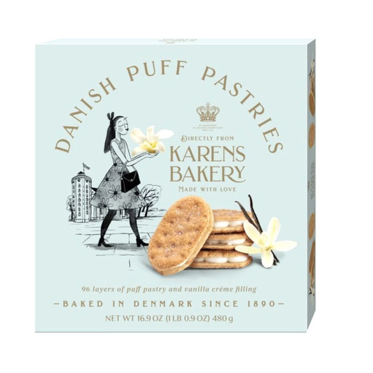 Karens Bakery Danish Puff Pastries 480g Gift Box