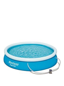 Bestway 12Ft Fast Set Pool With Filter Pump