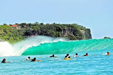 Halfday Tour:Padang-Padang Beach, Uluwatu Temple-Kecak Fire Dance&Jimbaran Bay