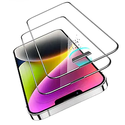 2 Pack Tempered Glass Screen Protector For iPhone 14 Pro Max Full Cover Screen Protector Corning Lightinthebox