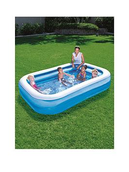 Bestway Blue Rectangular Family Pool