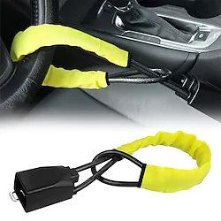 Steering Wheel Lock Seat Belt Lock Security Anti-Theft Handbag Lock Fit Most Cars Vehicle SUV Golf Cart Lightinthebox