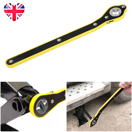 Car Scissor Jack Wrench Ratchet Handle Tire Wheel Repair Tool