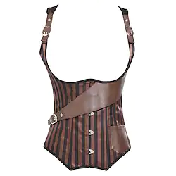 Pirate Medieval Steampunk 18th Century Corset Masquerade Women's Costume Vintage Cosplay Party Halloween Corset Halloween Lightinthebox